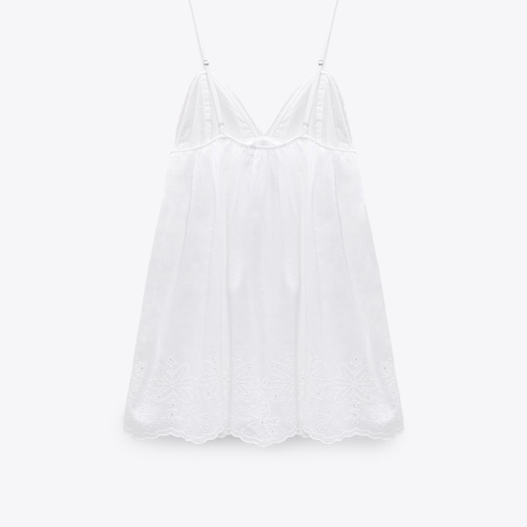 Zara limited edition lace insert short dress - Picture 7 of 9